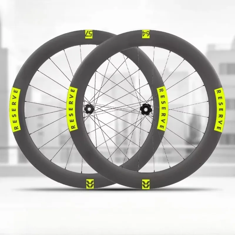 2025 Reserve 5764 Räder-Aufkleber Rennrad-Felgen-Dekor Wasserdichte Dekorationsfolie Fahrrad-Zubehör Logos Bicicleta