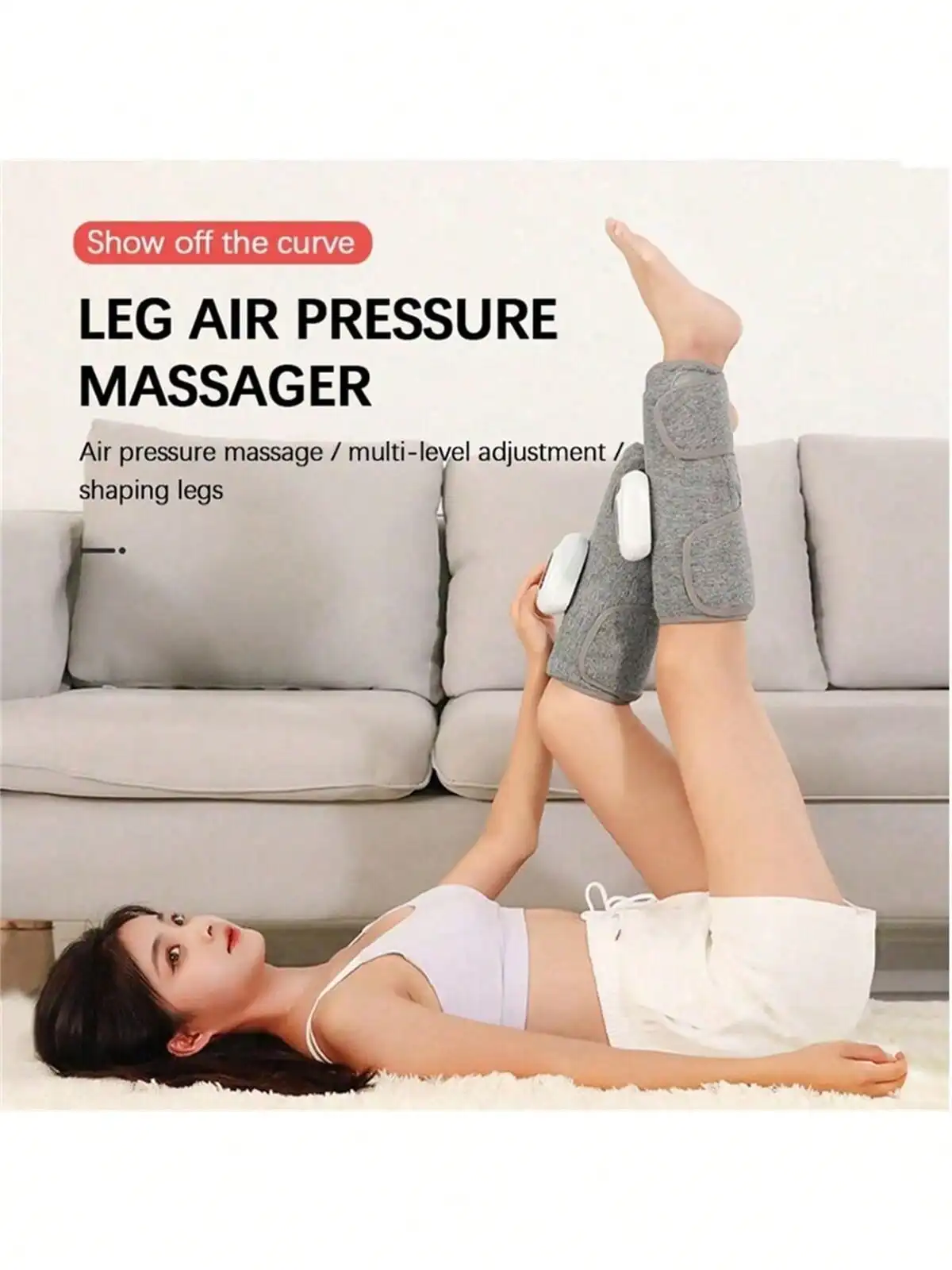 

1 Piece Single Button Controller Heating Vibration Knee Pad, Shoulder Pad, Elbow Pad Universal Black