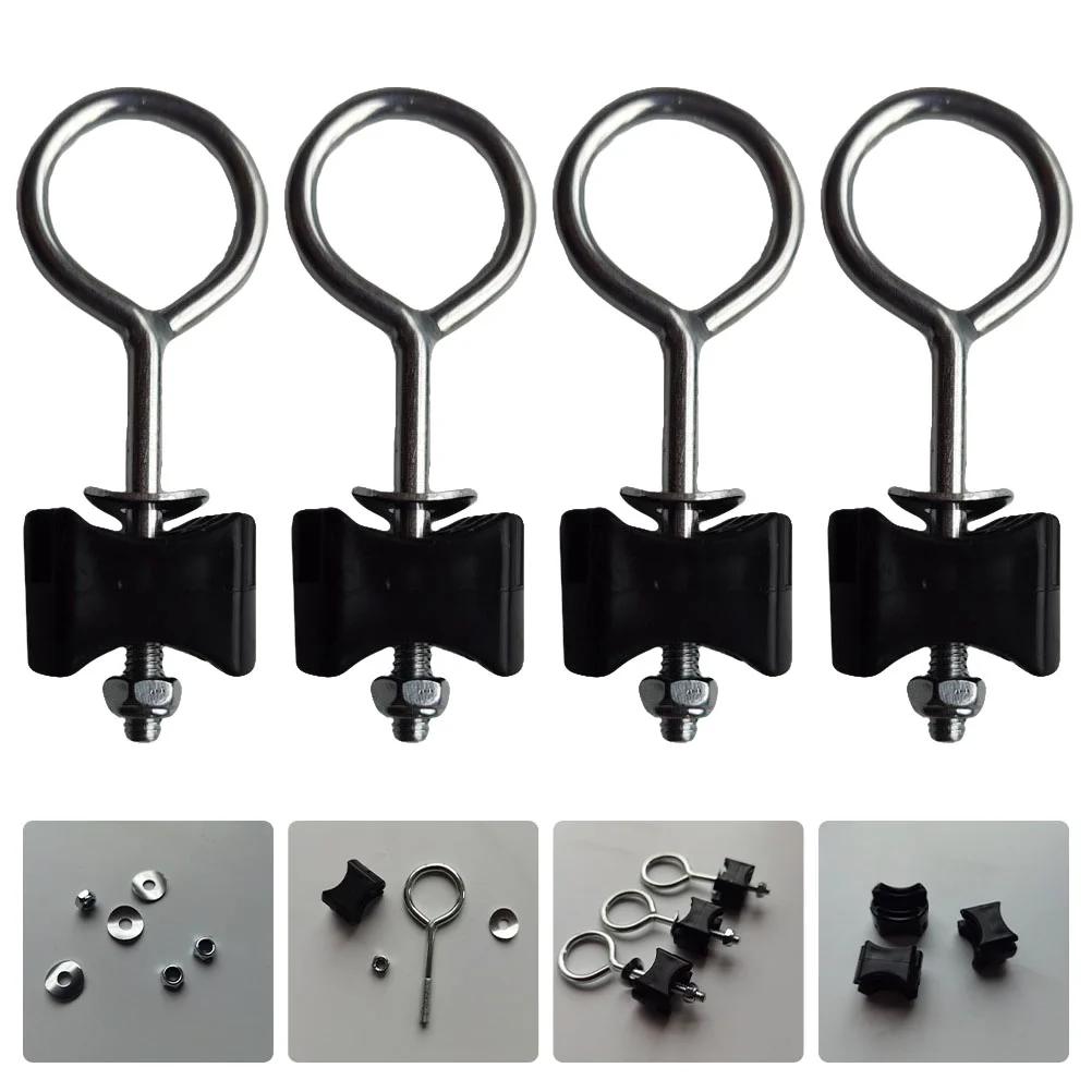 

4 Pcs Trampoline Screw Nuts Professional Accessories Portable Parts Fixing Tool