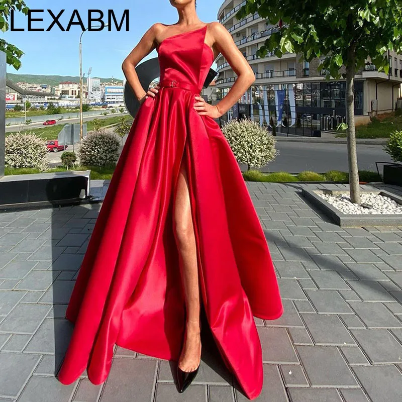 

2022 женские элегантные вечерние платья без бретелек, однотонное платье с разрезом для выпускного вечера, женское сексуальное ТРАПЕЦИЕВИДНОЕ Платье макси с открытыми плечами, платье для праздника