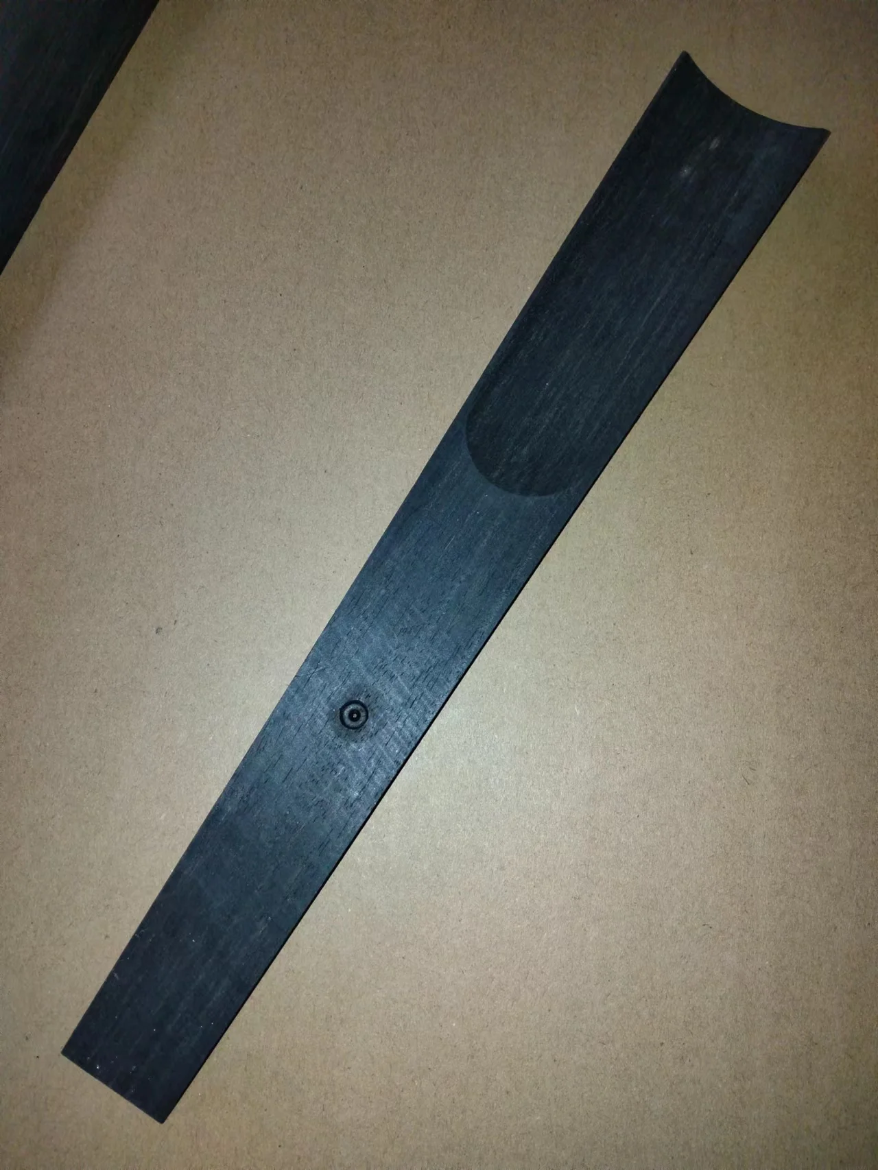 1 PCs VIOLA Fingerboard 310mm in Length Ebony Fingerboard Black Ebony Viola Parts