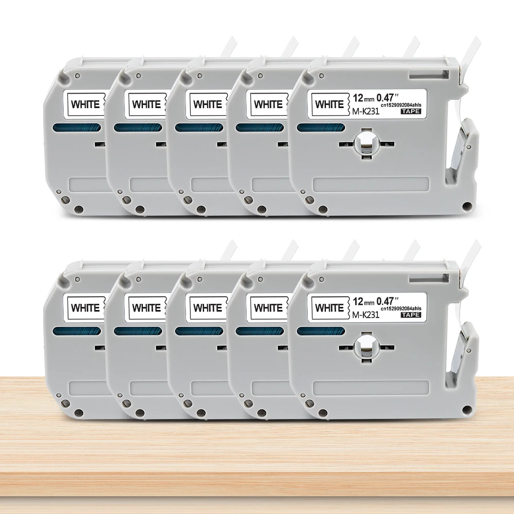 10PK совместимая лента Brother MK 12 мм 9 мм Brother MK231 MK-231 MK 231 MK131 MK631 MK221 MK121 для этикеров Brother PT80 PT70 M95 10PK совместимая лента Brother MK 12 мм 9 мм Brother MK231 MK-231 MK 231 MK131 MK631 MK221 MK121 для этикеров Brother PT80 PT70 M95