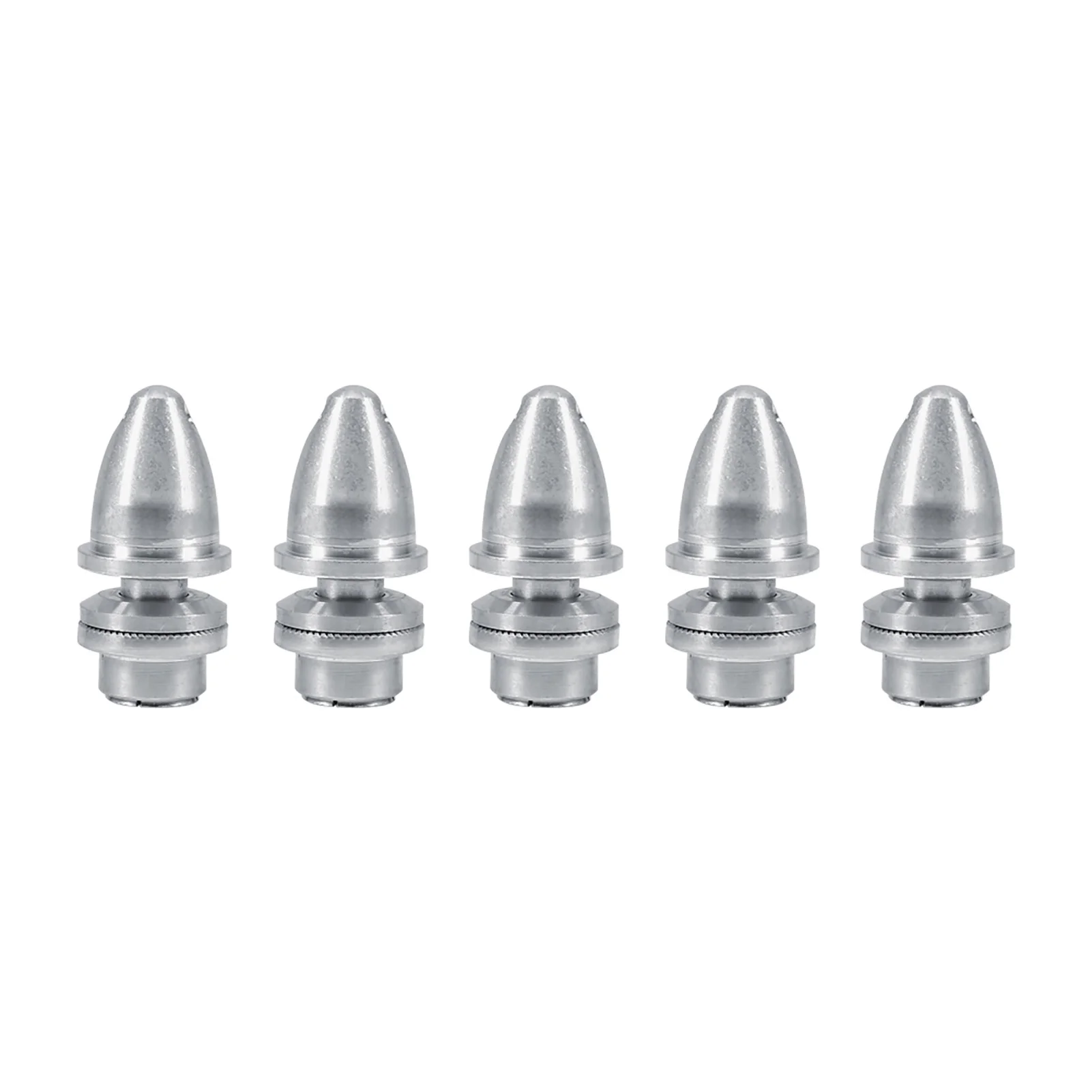 リモコン用アルミニウムプロペラアダプターホルダー,5mm, 5個セット