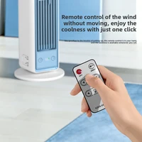 Mini climatiseur silencieux oscillant, tours debout/couchées, ventilateur de bureau sans pales, refroidisseur d'air puissant pour chambre à coucher et maison 3