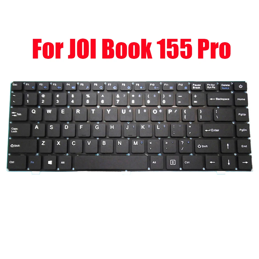 

Replacement Laptop Keyboard For JOI Book 155 Pro 14" English US Black Without Backlit New