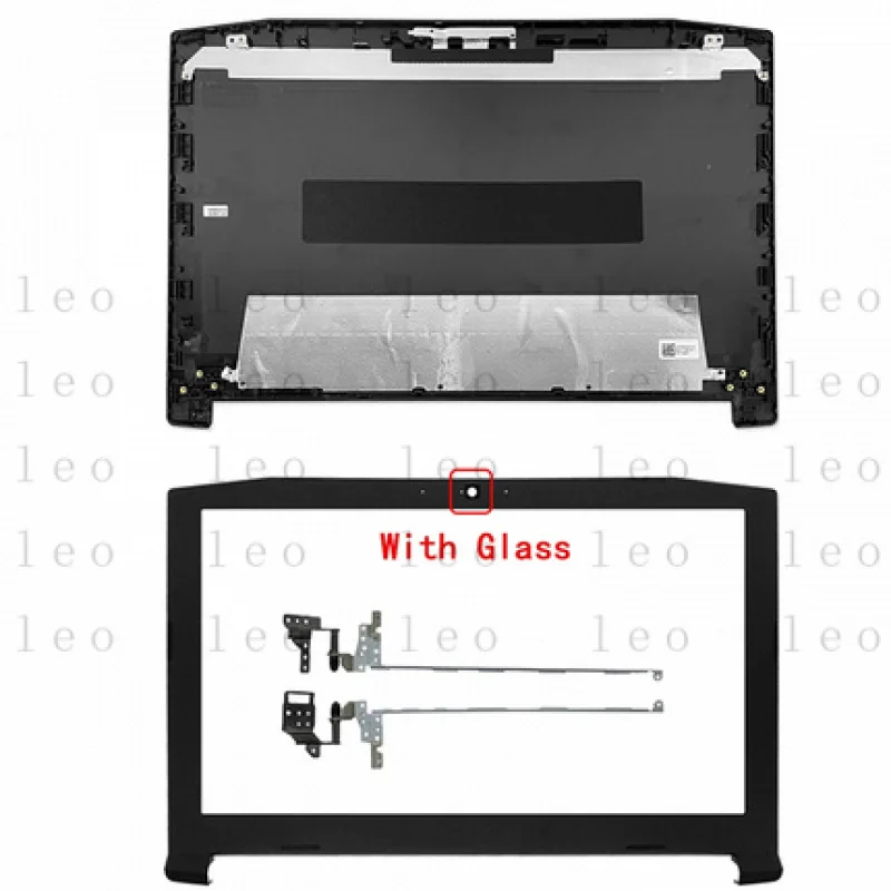 TT  NEW For Acer Nitro 5 AN515-51 AN515-52 42 53 LCD Back Cover+Front Bezel+Hinges
