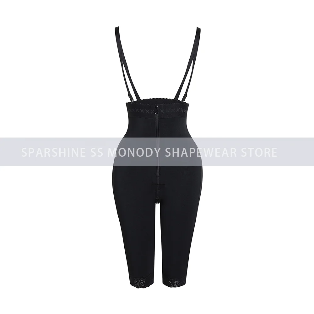 Fajas Colombianas Compression Body Shaper per le donne con cerniera dimagrante controllo della pancia dopo il parto cintura Shaper abbigliamento