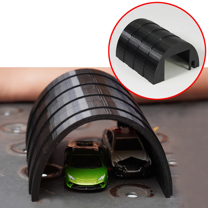 

1PCS 1/64 Scale Garage Shed Open-Back Design Workshop Model DIY Display Stand for Miniature Vehicle Showcase Diorama Scenes