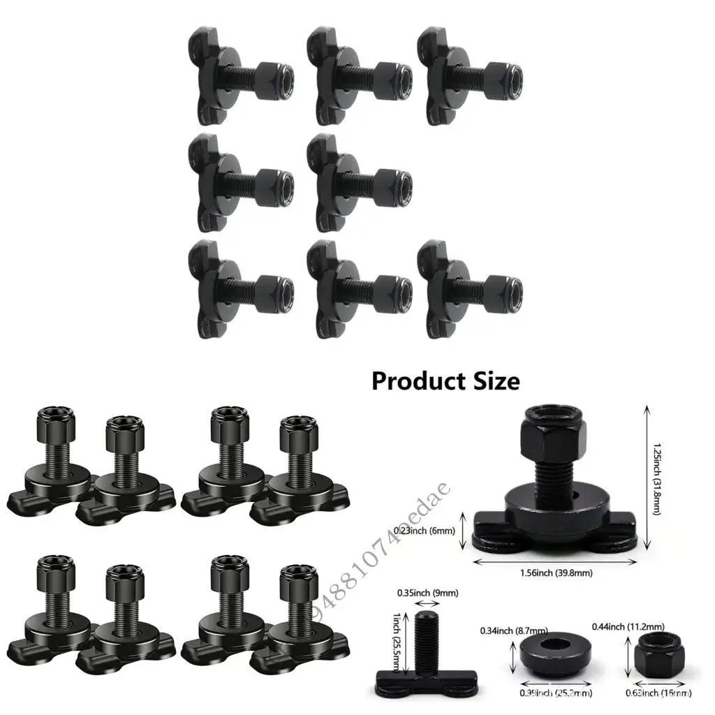 

8 Pieces Strong Double Ear Sliding Tracks For Automotive Use For Transporting Equipment In Trailers