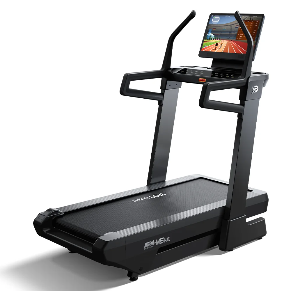 New Design Semi Commercial Treadmill M5 Max With Huge Negative Incline Adjustment -6-+46 % Home Fitness Treadmill With App