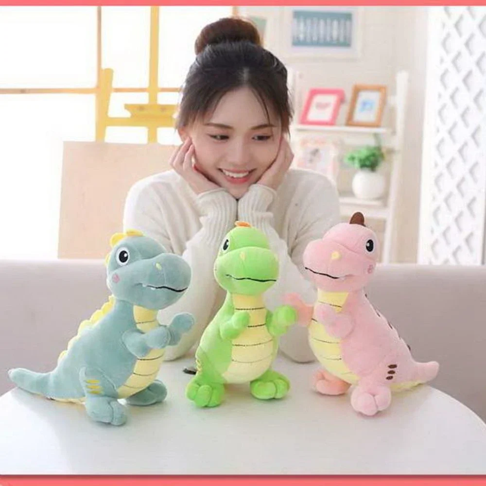 

40CM Cute Tyrannosaurus Plush Toy Kawaii Cute Dinosaur Soothing Doll To Give Children Birthday Christmas Festival Gift