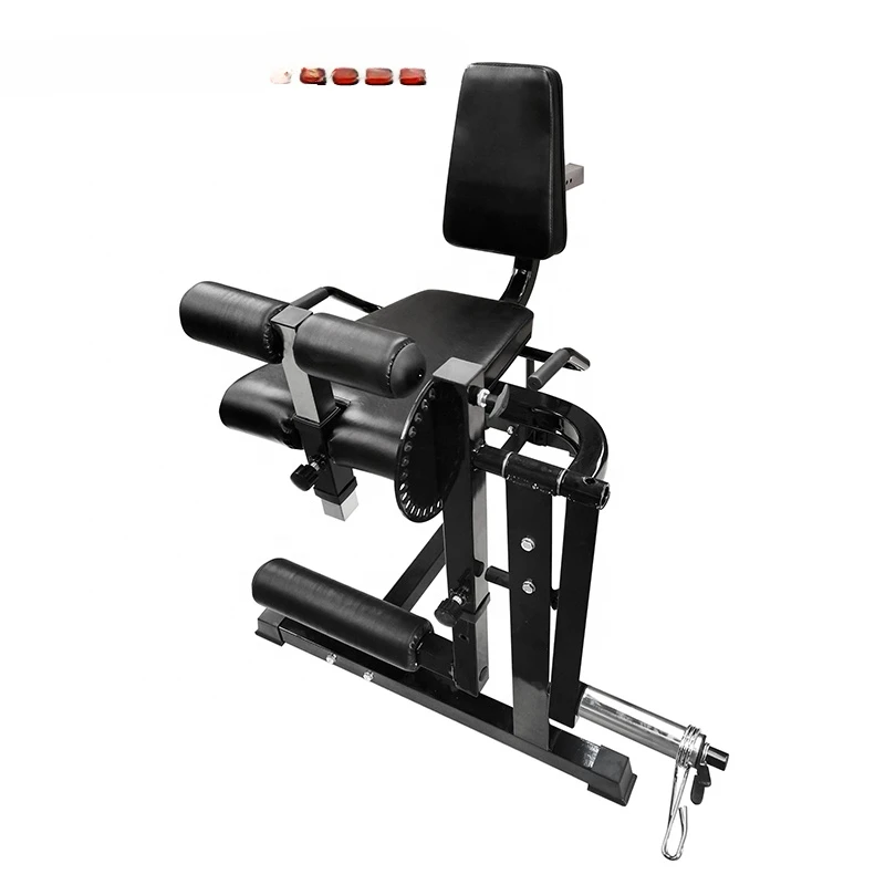 Rotary Commercial Gym Equipment Fitness Adjustable Plate Loaded Leg Extension Leg Curl Machine