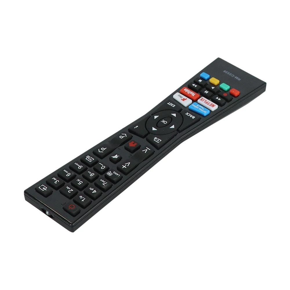 RM-C3338 RC43101P Remote Control Replacement for JVC Smart 4K LED LCD TVs LT-24C680 LT-24C685 LT-32C695