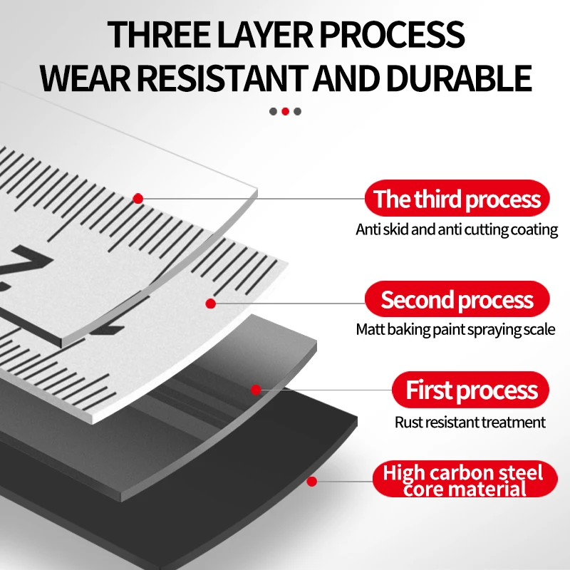 لخياطة ارتفاع الجسم قياس متر باوليان عالية الدقة الصلب شريط القياس سميكة متري أدوات البناء