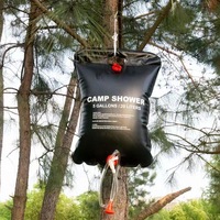 Outdoor Camping Shower Bag - Portable Foldable Water Storage for Picnics, BBQs & Wilderness Bathing