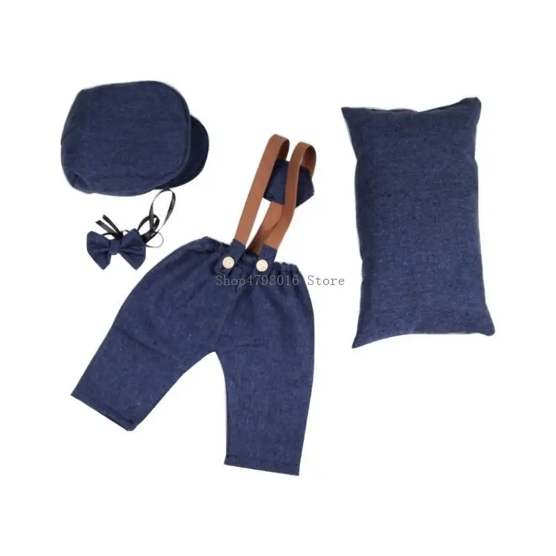 

Baby Photography Props Costume Hat Pants Posing Pillow Newborn Photoshoot Props