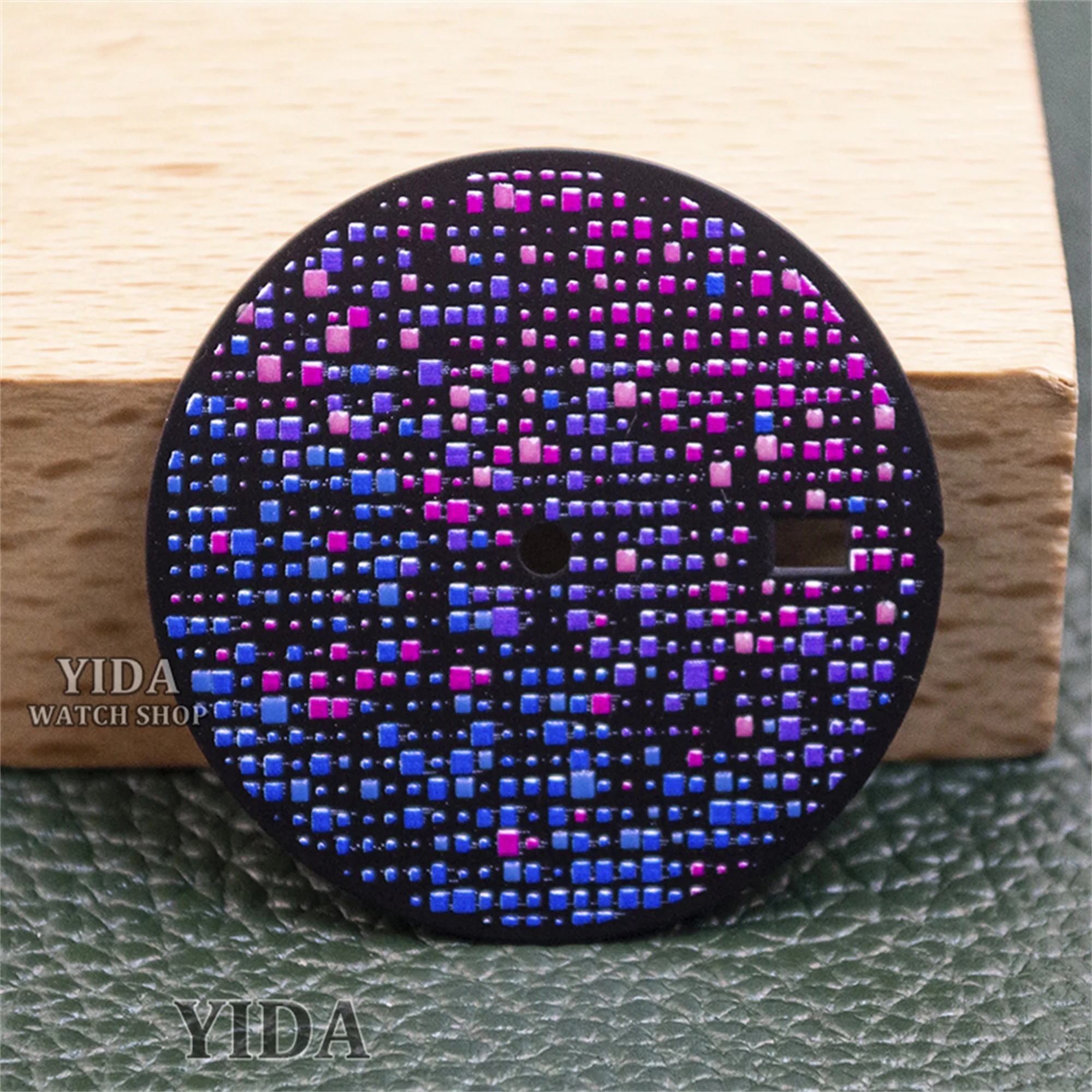 

Mosaic Watch Dial NH35 Dial For Royal Oak 31.8mm Watch Face Colorful Luminous Dial Modified Watch Parts Fit NH35 NH36 Movement