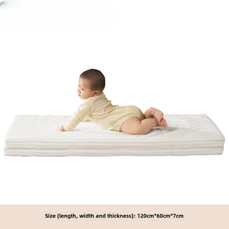 Baby Latex Mattress Newborn Coconut Palm Children's Household Four Seasons Available Mat