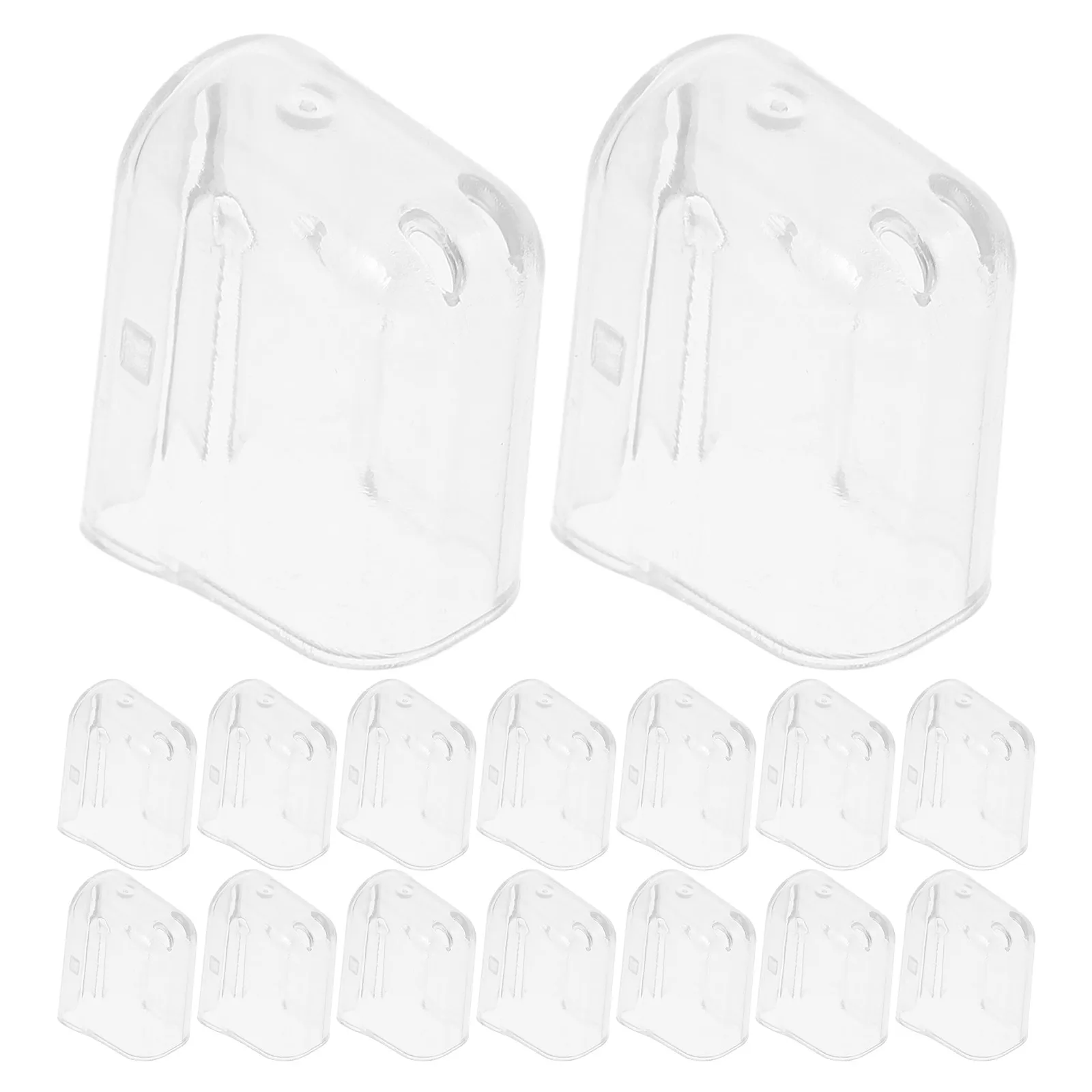 

20 шт., защитный чехол для головки электрической зубной щетки, прозрачный портативный держатель, прочный материал для путешествий, безопасный чистый материал