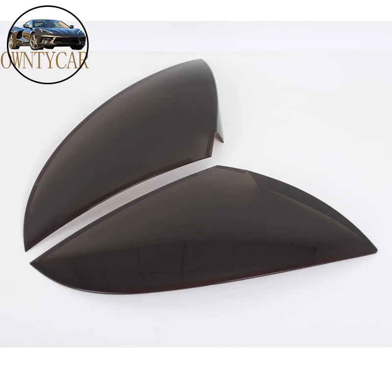 For Mitsubishi Eclipse 2006-2011 ABS Black Car Tail Light Reversing Rear Lamp Shade Brake Indicator Cover Decoration Accessories
