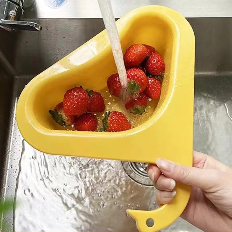 

Multi-functional Kitchen Leftover Sink Strainer Creative Sink Swan Drain Basket General Fruit and Vegetable Drain Filter Basket