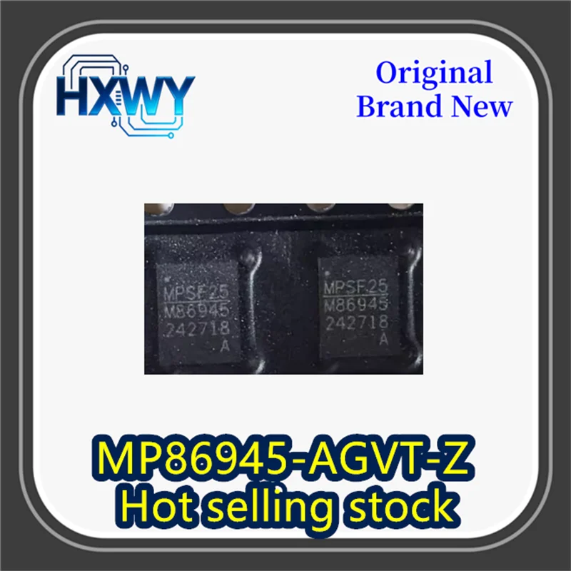 

(10/50 pieces) MP86945-AGVT-Z MP86945 Gate Driver Chip Silkscreen M86945 TQFN-25 Brand New Original Fast Shipping