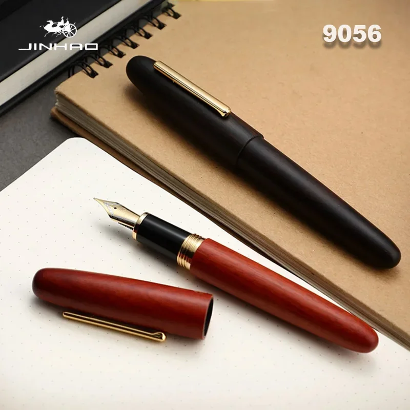 Перьевая ручка Jinhao 9056, 0,38/0,5/1,0 мм, удлиненное тонкое перо, роскошная элегантная ручка, офисные школьные письменные принадлежности, канцелярские принадлежности