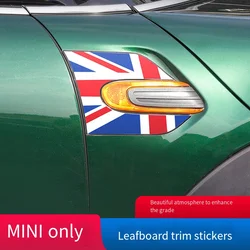 For BMW Mini Cooper Turn Signal Modification F55/F56 Leaf Board Drip Adhesive Decorative Sticker
