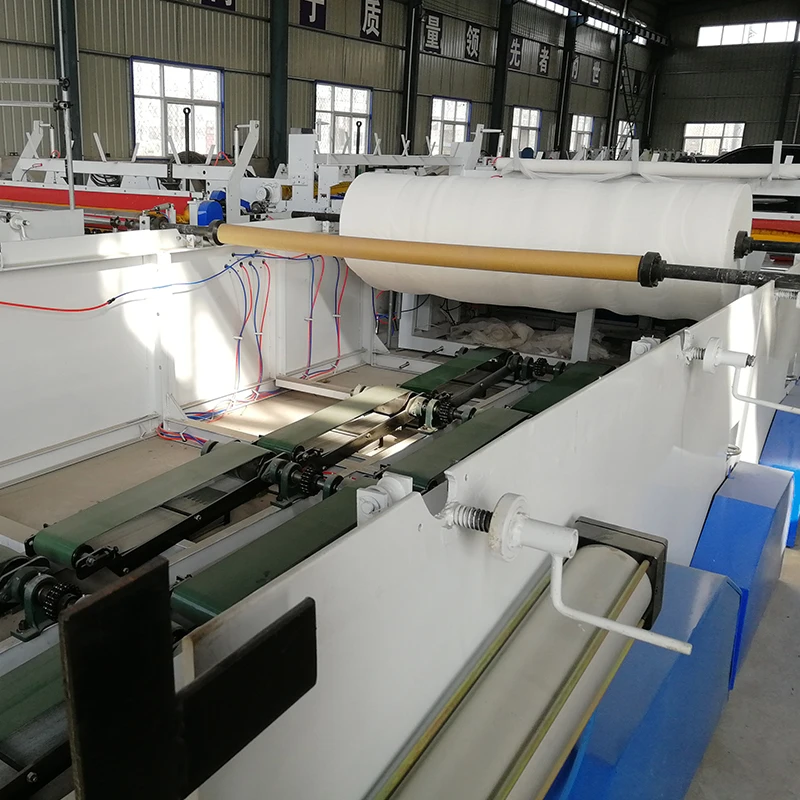 YUGONG Fully Automatic Embossing Toilet Tissue Paper Roll Rewinding Machine Toilet Paper Making Machine