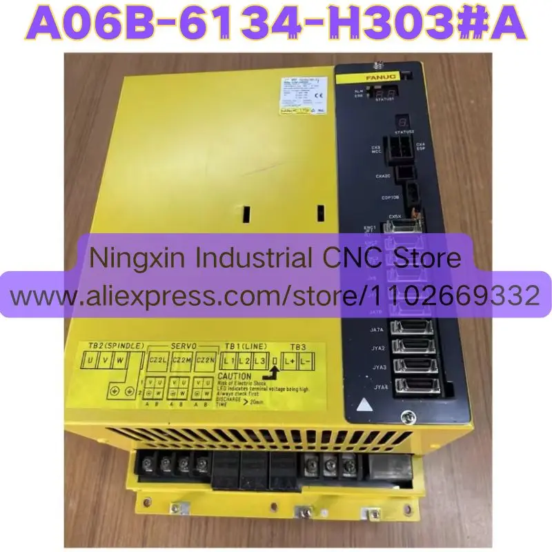 

Б/у A06B-6134-H303 # A06B-6134-H303 Модуль усилителя с быстрой доставкой сервопривода протестировано в порядке