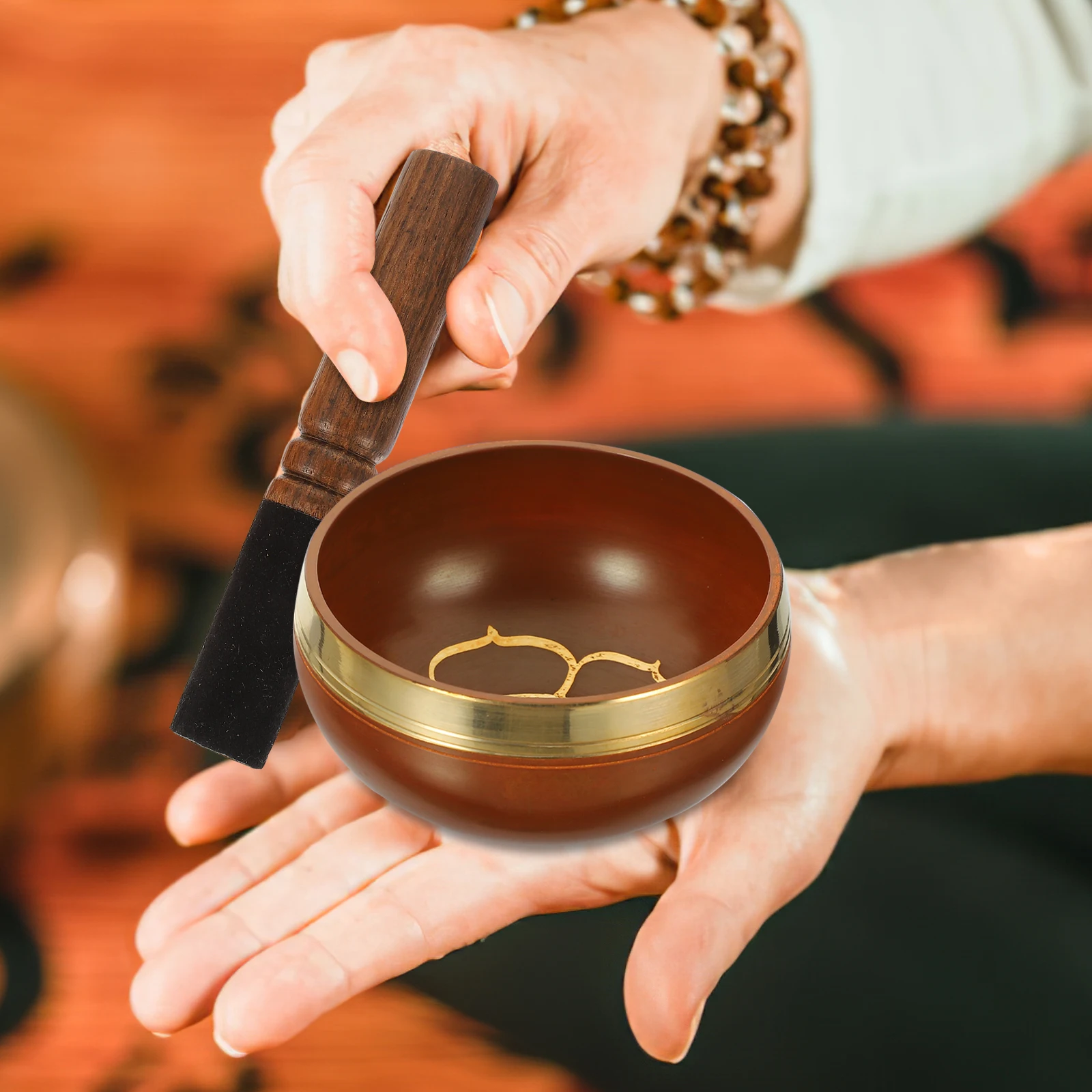 

Bowl Set Tibet Singing Bowls to Heal Handmade Accessories