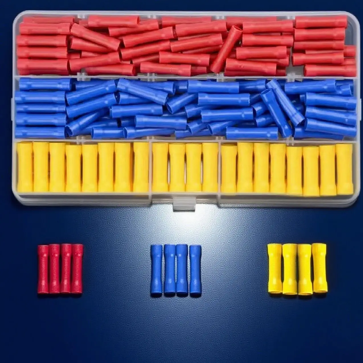 200 Pcs Heat-shrink Tubing Tube Heat Shrink Wrapping Of BV1.25/BV2/BV5 Heat Shrink Tubing Connector Set For Wire Conne