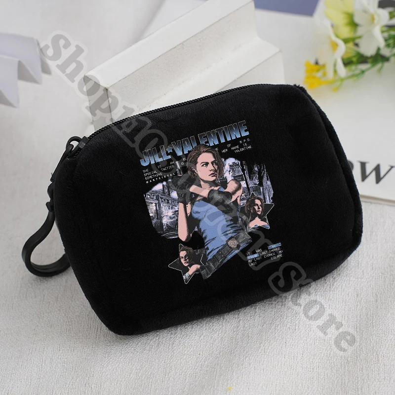 Kids Fashion Zip Wallet Anime Residents Evils Casual Coin Purse for Boy Girl Children Cute Storage Pouch Card Holder Gifts 2026 view 5