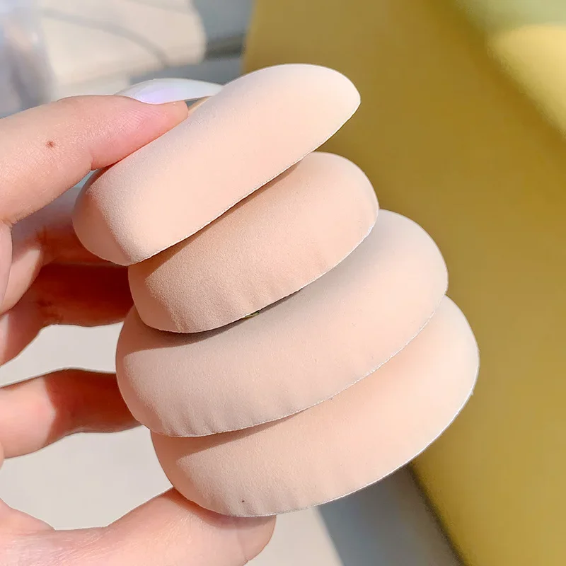 CNKESS-cojín de aire de algodón de azúcar con puntos de miel, herramienta de maquillaje de doble propósito en seco y húmedo, base líquida súper grande, maquillaje suave