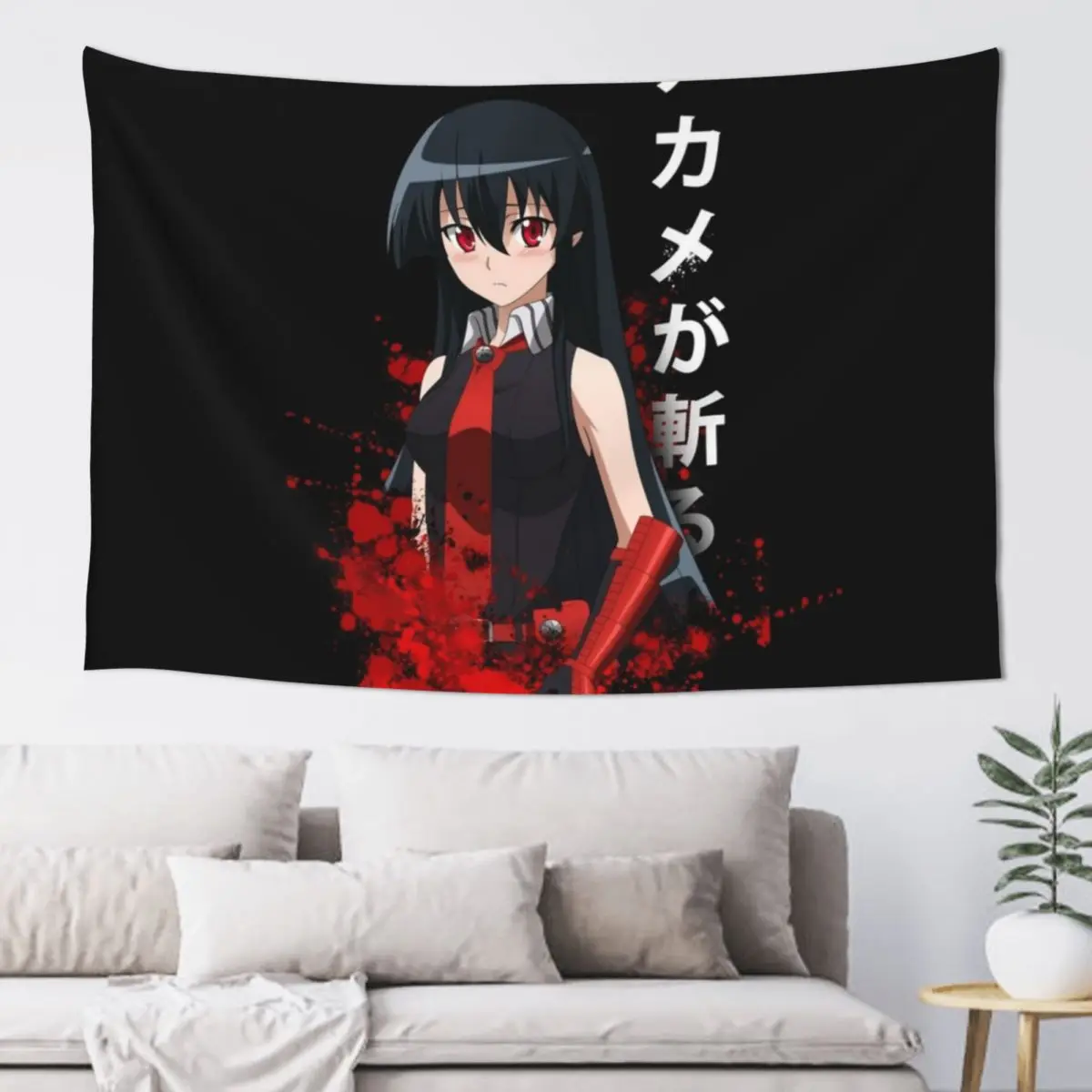 

Akame ga kill Tapestry Room Ornaments Decoration Pictures Room Wall Tapestry