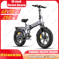 ENGWE EP-2PRO boost Foldable Electric Bike 250W Motor 48V13AH Battery Mountain Snow E-Bike 20.4-inch fat tires Electric Bicycle