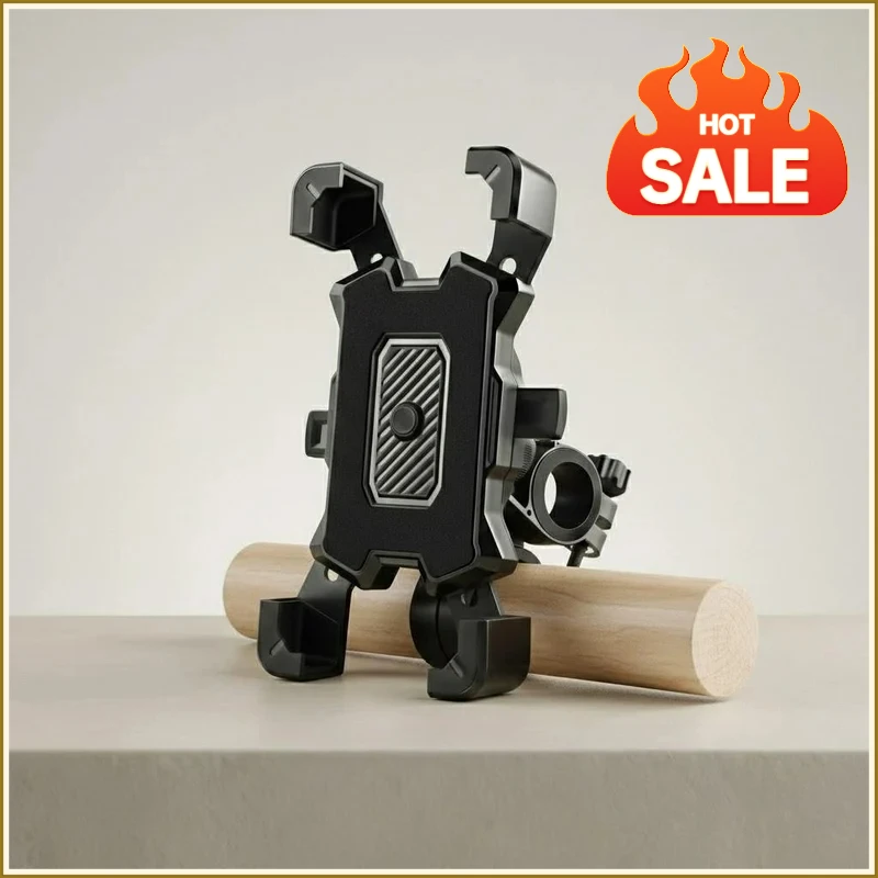 Universal Waterproof Bicycle Phone Holder Adjustable Clamp for Motorcycles Cycling Accessories Bike Rearview Mirror Mount