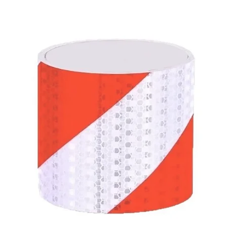 1 Roll Shining Reflective Safety Warning Tape Self Adhesive Twill Printing Reflective Tape for Car