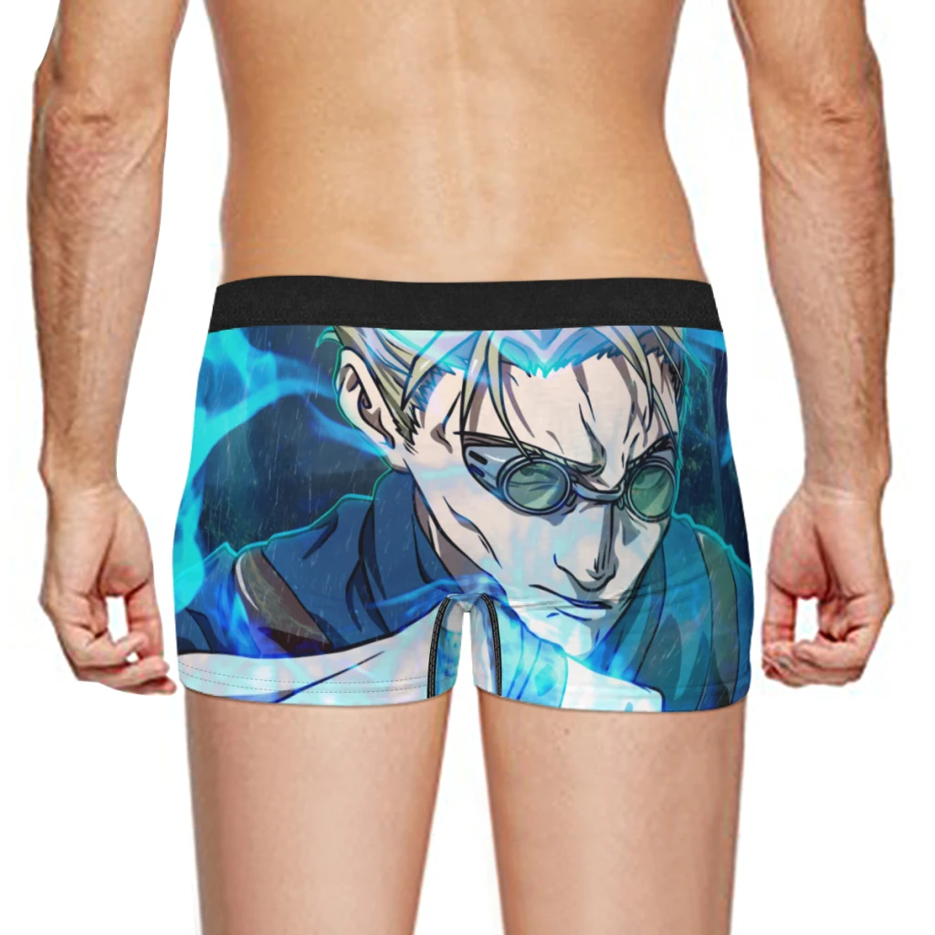 Jujutsu Kaisen Boxer Herren Höschen Unterhosen männlich atmungsaktive Mann Boxershorts Unterwäsche für Männer