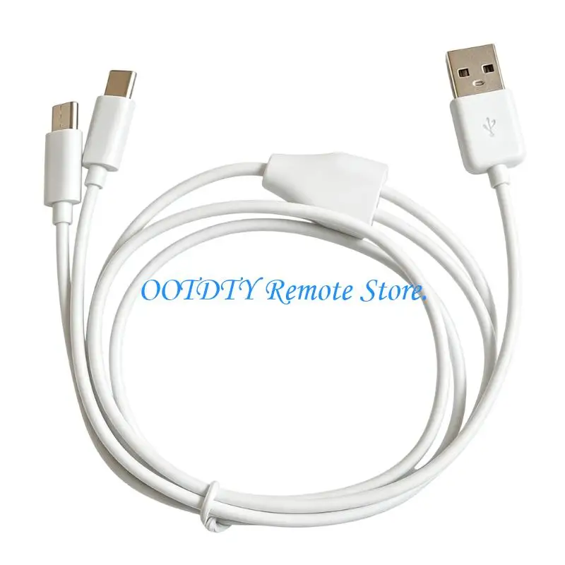  USB C Cord Type C Charging Cable For Two Devices Copper Cores Shielded Design For Stable Charging In Offices Or Travel Scenario