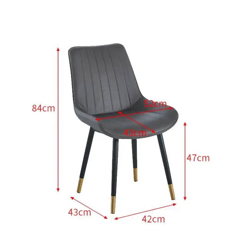 Set Of 2 Comfortable Dining Chairs Modren Design Kitchen Dining Chairs Ergonomic Dining Room Chairs Kitchen Furniture
