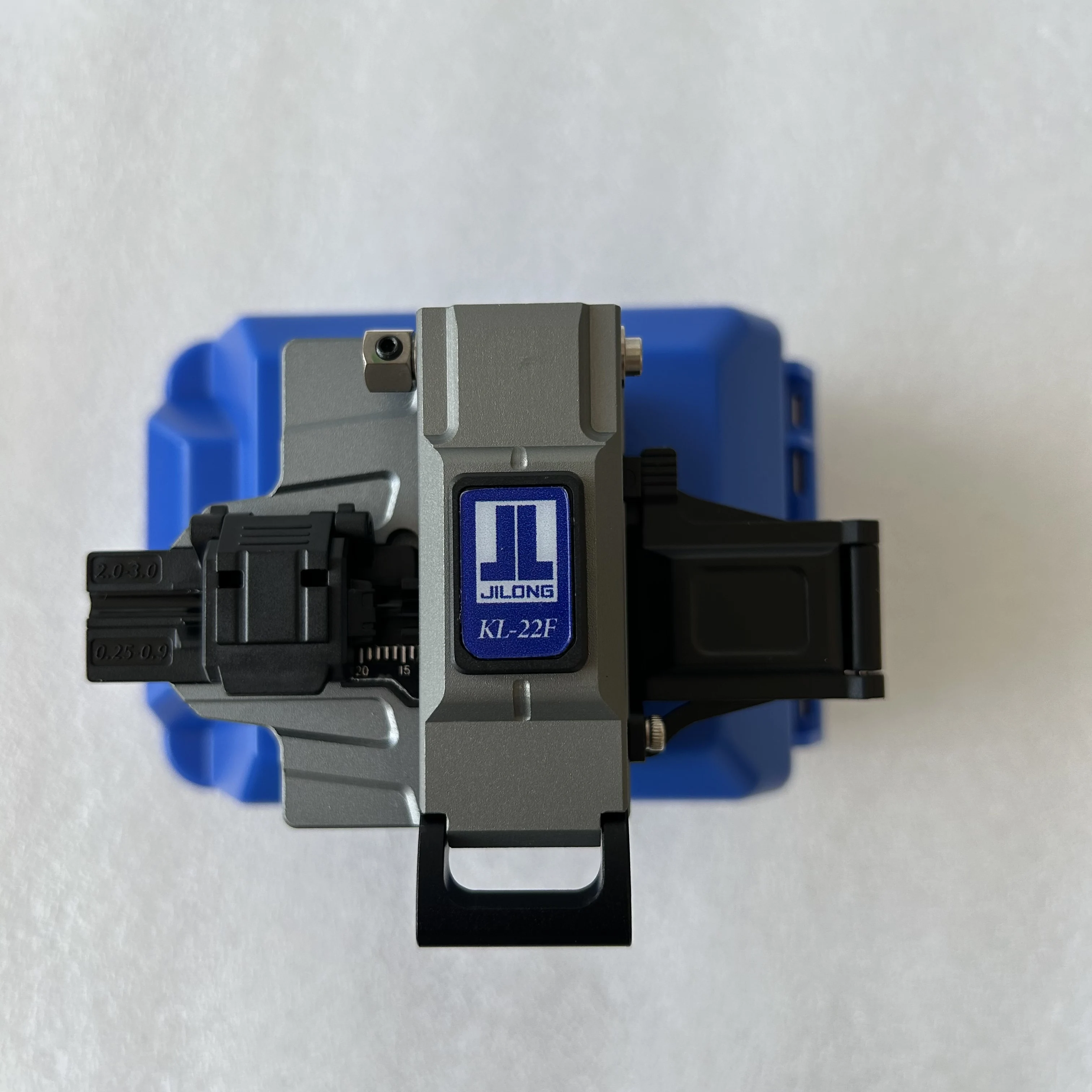 Optical Fiber Cleaver JILONG KL-22F Hand Held High Precision Cleaver Optical Fiber Cable Cutting Knife Tools 16 Face Blade