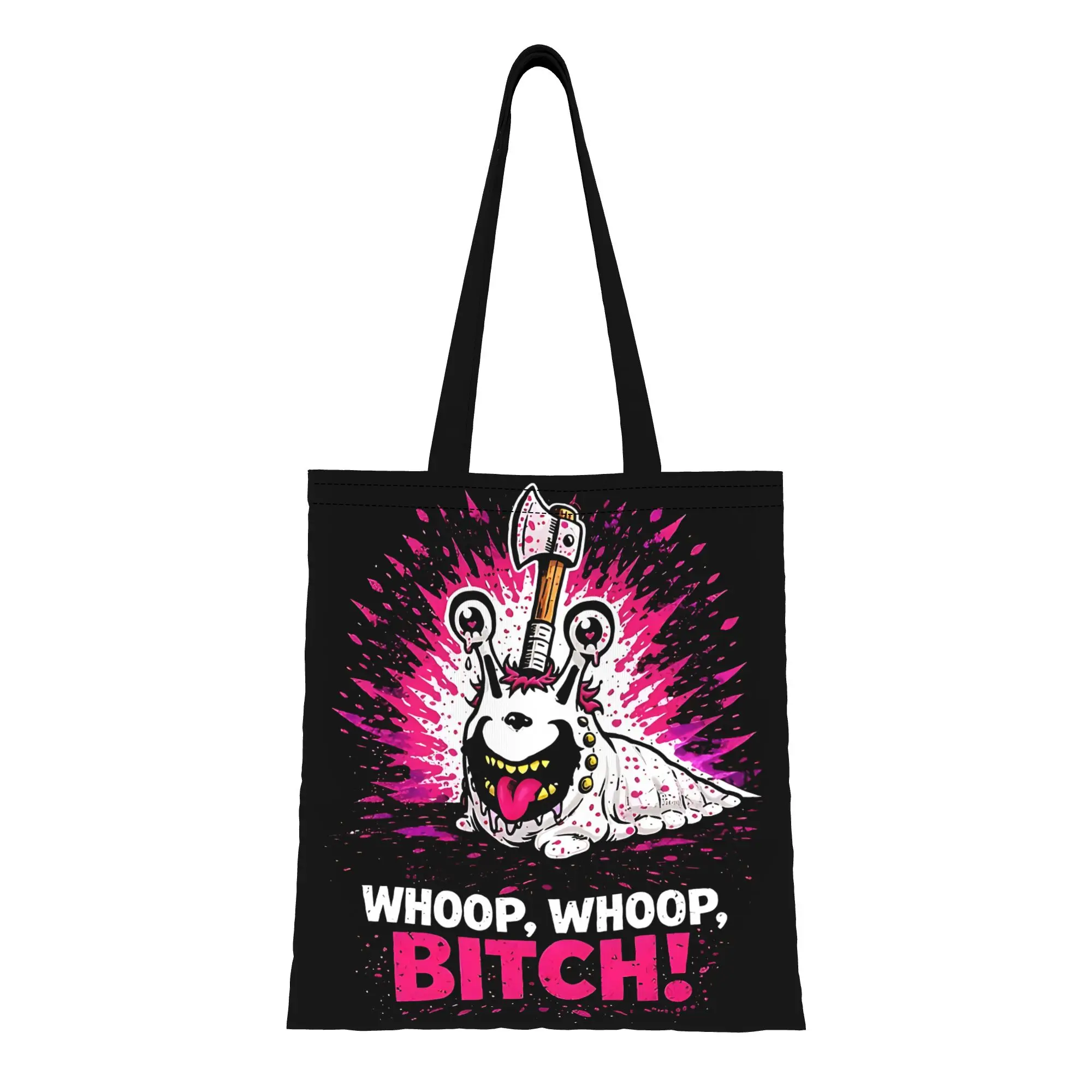 Reusable Trendy Dungeon Crawler Carl Sluggalo Shopping Bag Women Tote Bag Portable  Shopper Bags