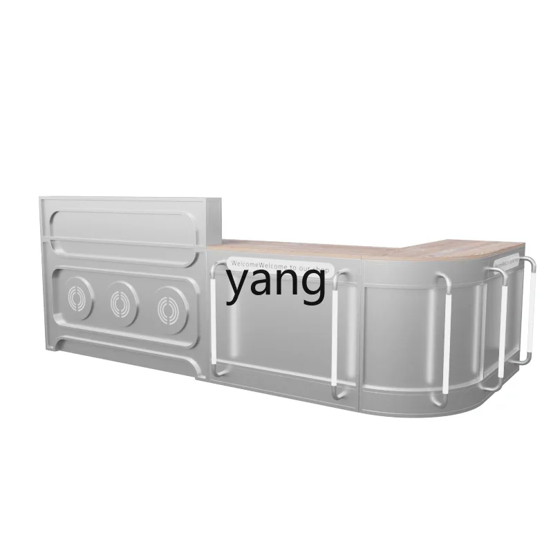 

LMM Industrial Fashion Shop Bar Bar Bar Milk Tea Shop Gym Cashier Curved Corner