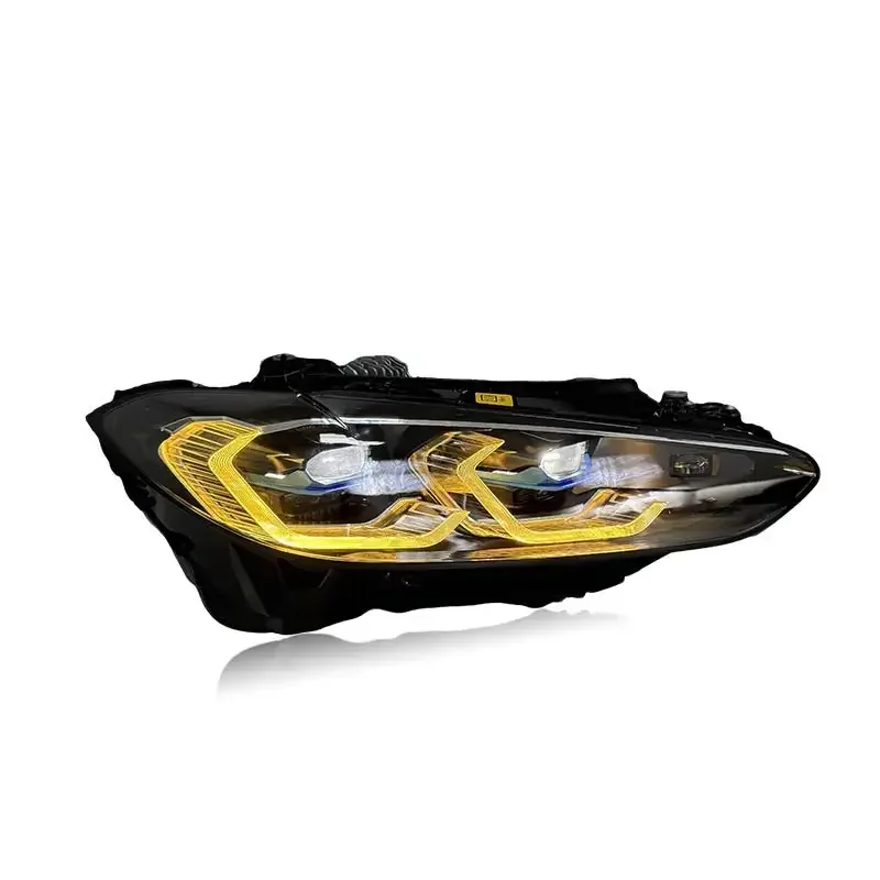 For  4 Series G22 G80 G82  Headlights, Yellow and White Dual Color Daytime Running Lights, Automotive Accessories