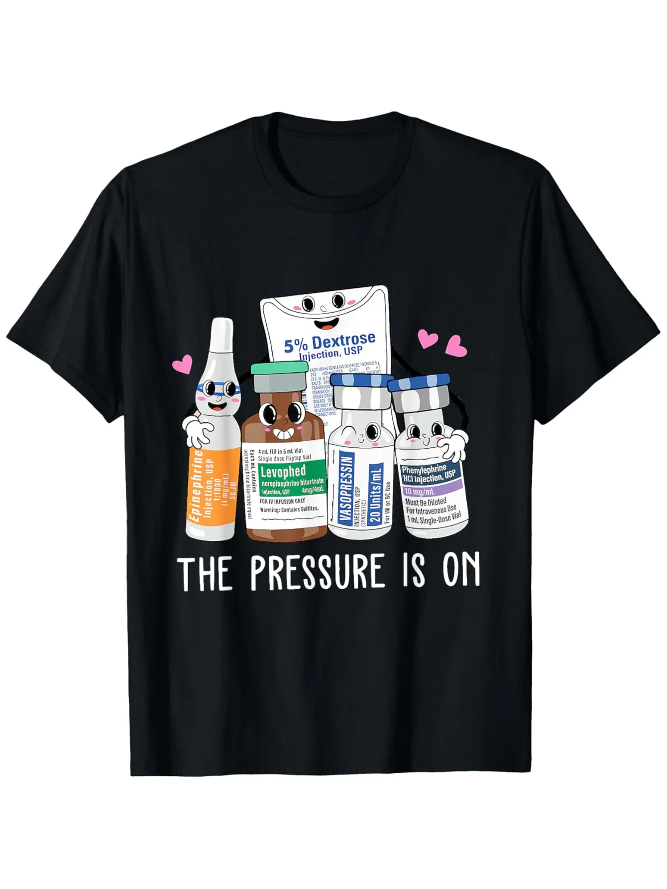 Icu Nurse Cotton T-… - image