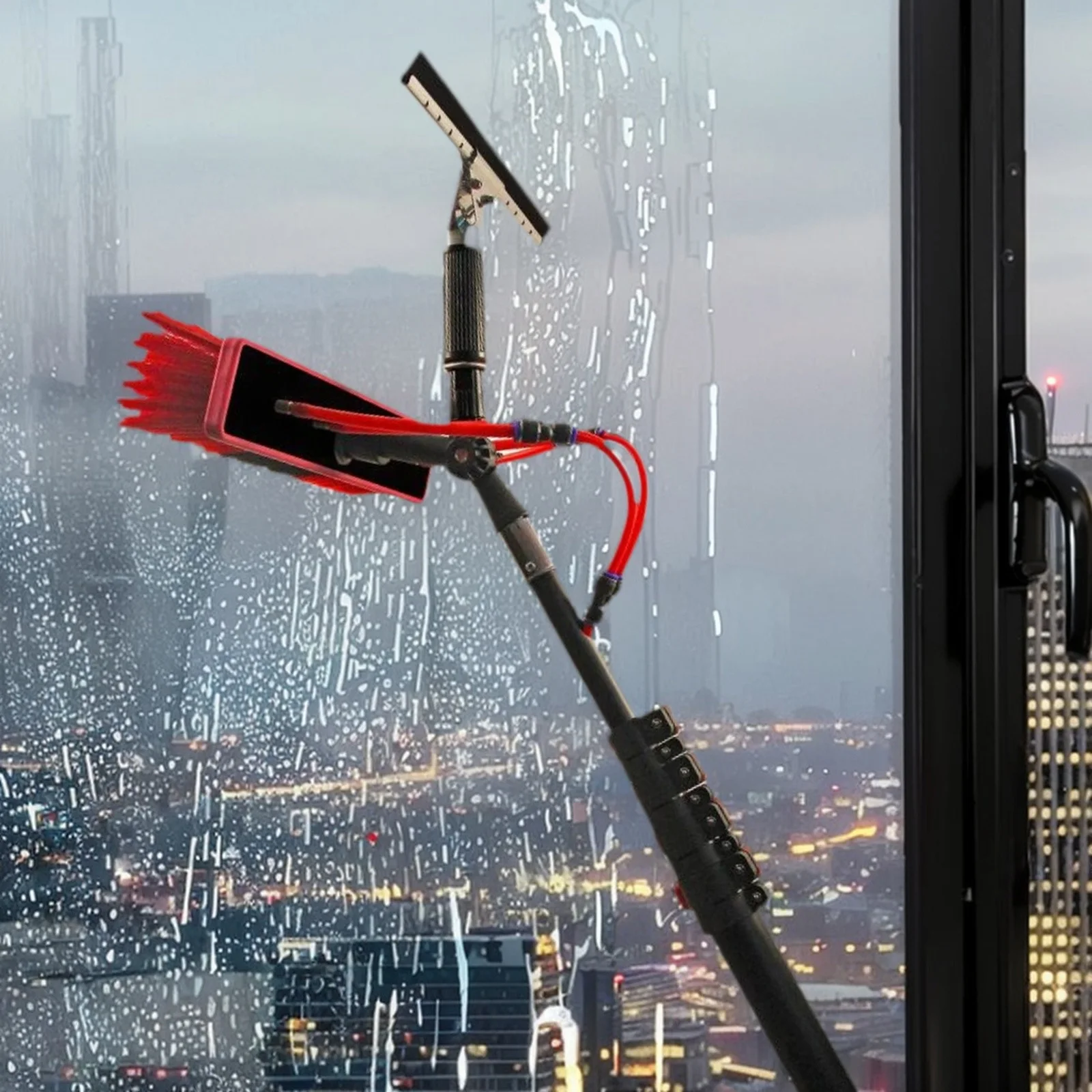 

Набор для чистки солнечных панелей: 11 предметов, щетка и скребок из нержавеющей стали, легкий инструмент для очистки стекол и крыш солнечных панелей