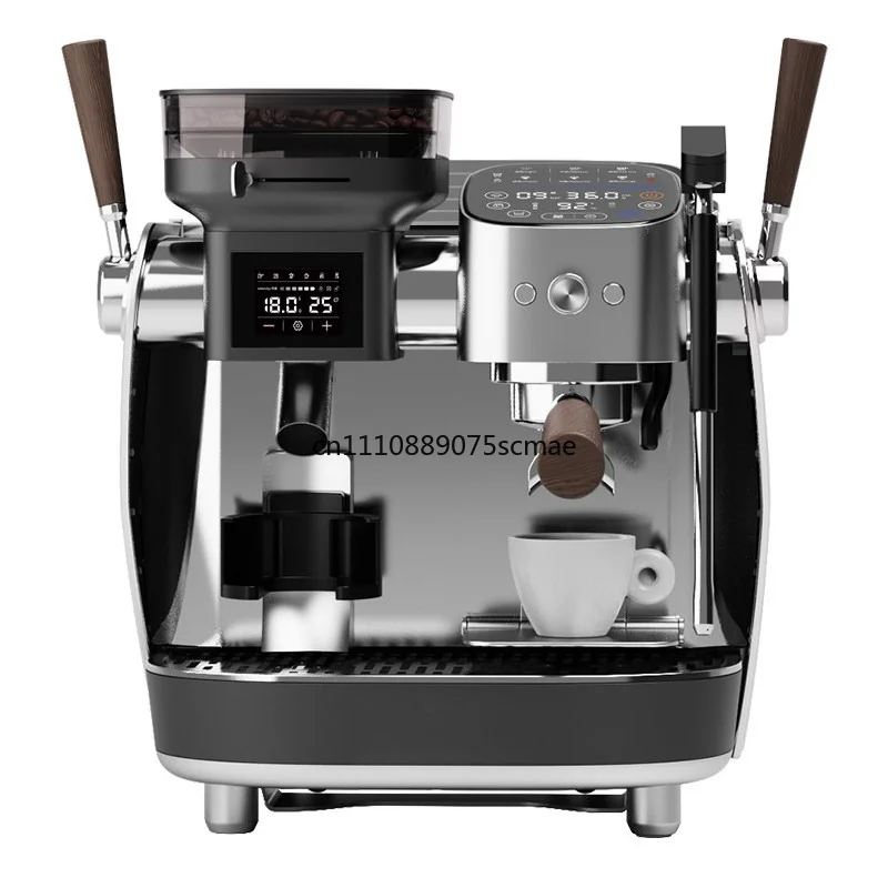 Coffee machine, cold brew home semi-automatic grinder integrated coffee machine, variable pressure