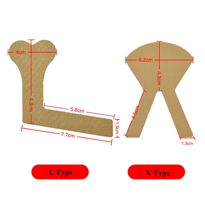 Autocollant fixe respirant pour pont nasal, 20 pièces, Tube gastrique pour l'estomac, Tube d'alimentation nasale, bande adhésive, autocollant de Fixation du cathéter