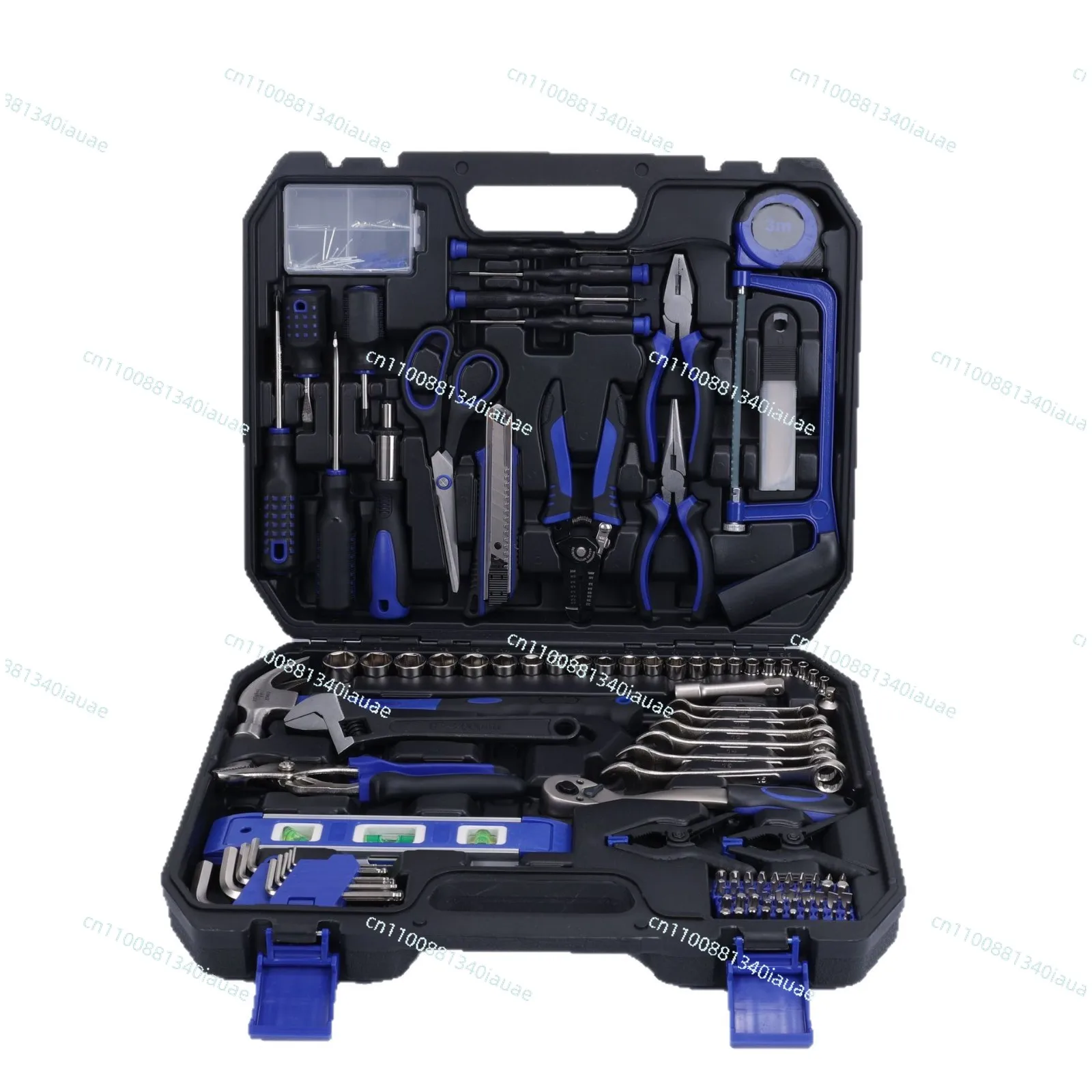 Household Multi-specification 202-piece Tool Set Carbon Steel Daily Maintenance Auto Repair